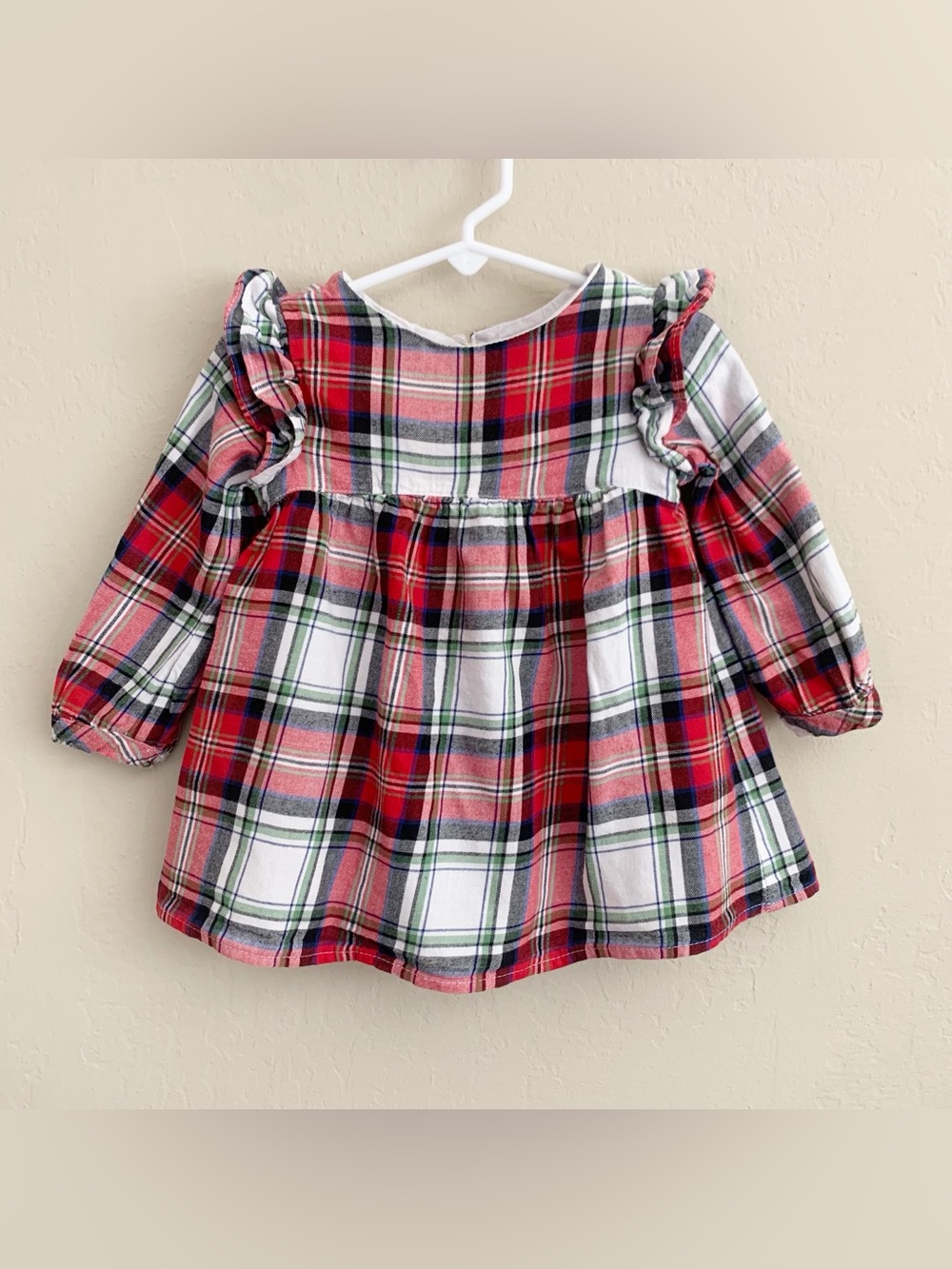 Cat & Jack Plaid Flannel Dress • 18 Months